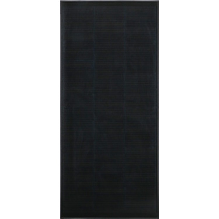 1 - Photovoltaik-Solarpanel PERC 180 W SCHWARZ Monokristallin Wohnmobilkabine